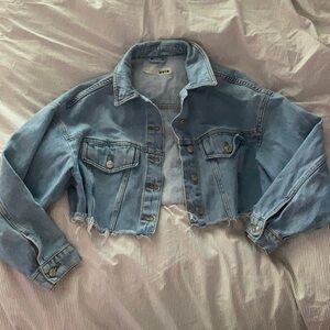 Moto topshop denim jacket size US4 perfect condition